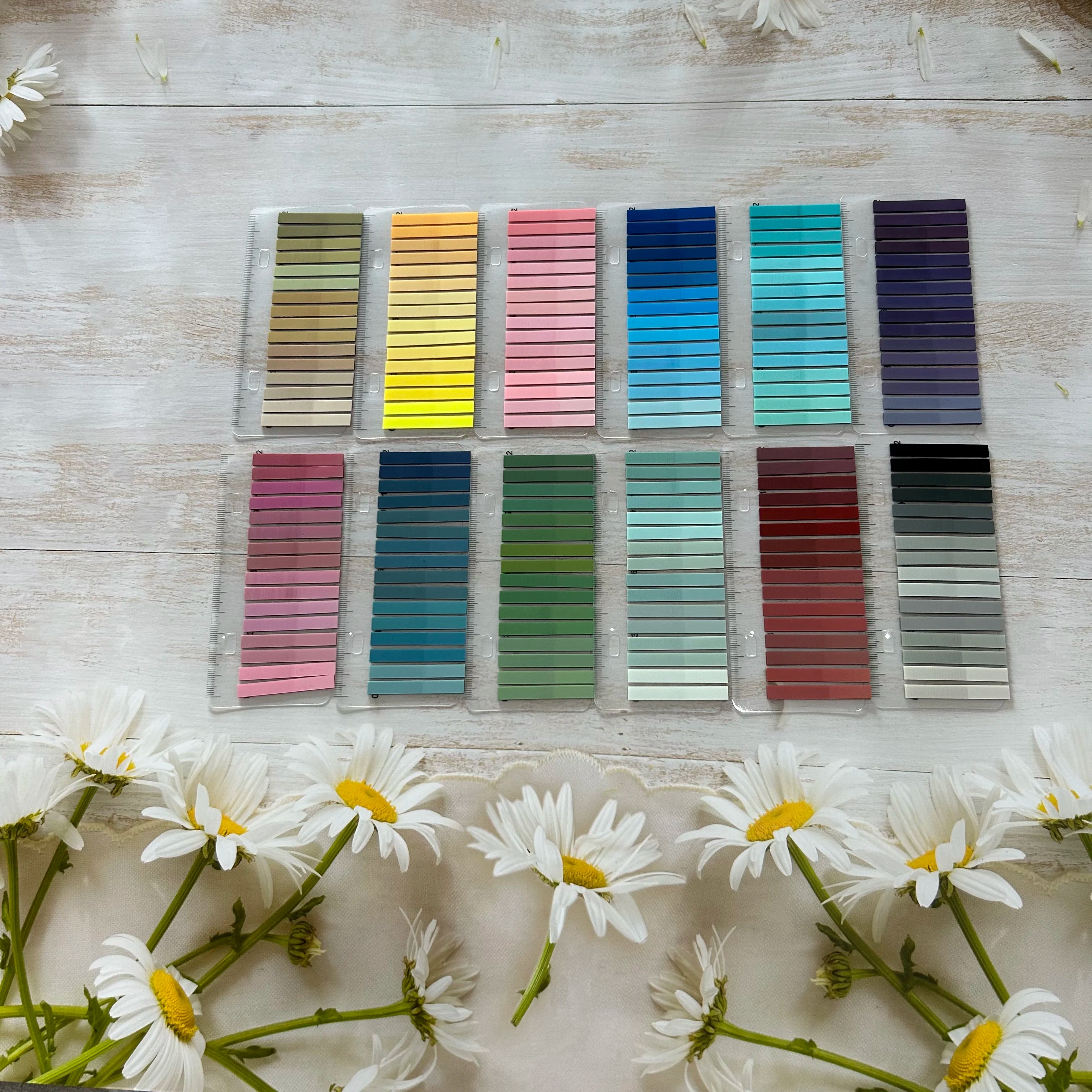 2400 Sheets Stationery Bookmark Planner Stickers Self Adhesive Loose-leaf Memo Pad Page Markers Paper Flags Tabs Stickers Index