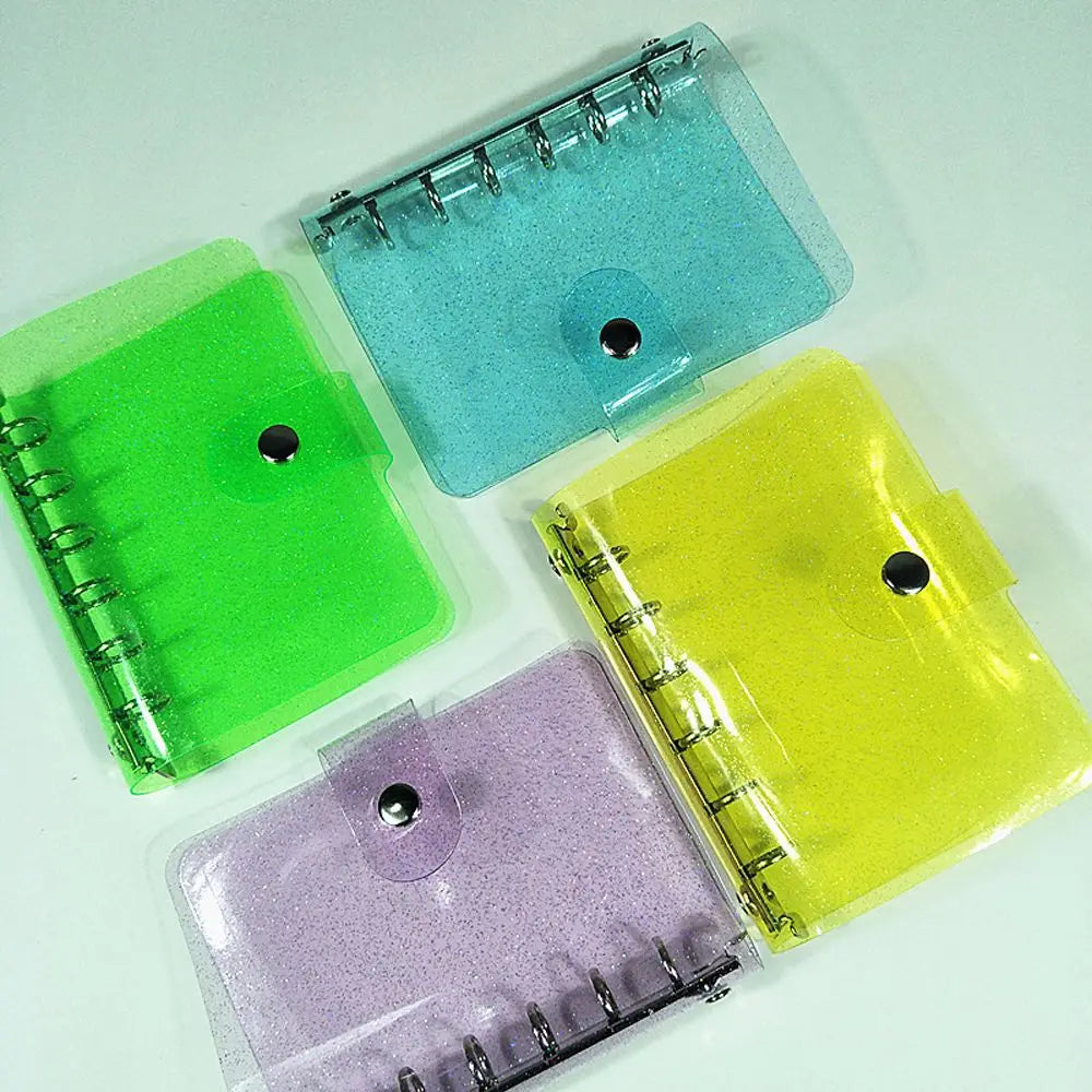 Supplies Planner Cover 6 Rings Binder A5 A6 A7 Journals Cover Loose-Leaf Cover Notebook Cover Binder Cover Notebook Protector
