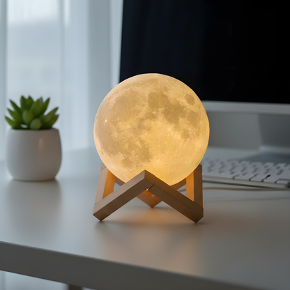 DIY Moon Lamp (LunaLamp) – A Magical Night Light & Creative Gift