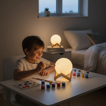 DIY Moon Lamp (LunaLamp) – A Magical Night Light & Creative Gift