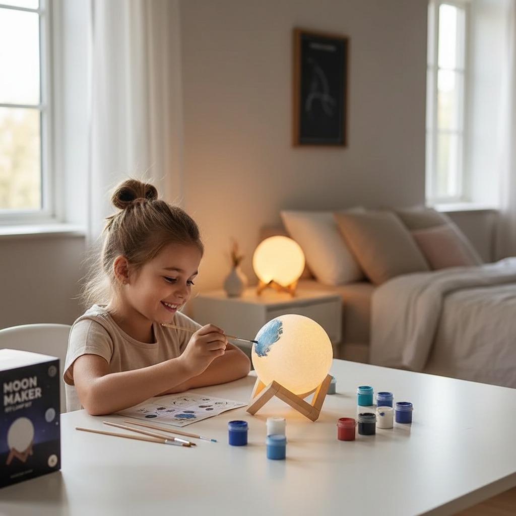 DIY Moon Lamp (LunaLamp) – A Magical Night Light & Creative Gift