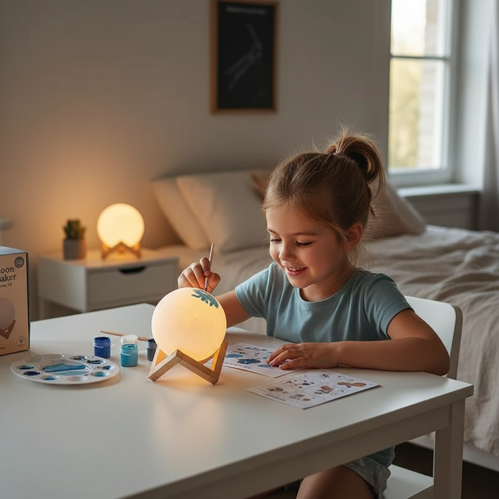 DIY Moon Lamp (LunaLamp) – A Magical Night Light & Creative Gift